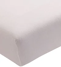 FORMESSE | Jersey-Spannleintuch "Bella Donna" 180/200 cm - 200/220 cm (Weiss) | grau